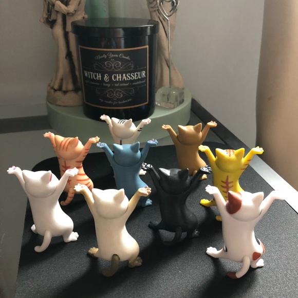 Fabulous Dancing Cat Stand in Calico NEW - Picture 16 of 16